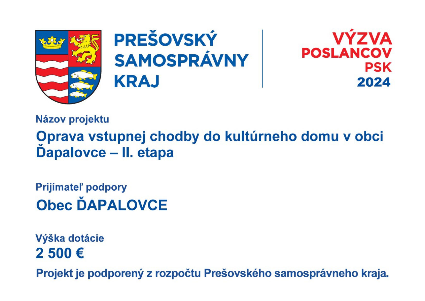 Fotka - Oprava vstupnej codby do sály kultúrneho domu - II. etapa